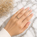 Anillo Ajustable de Ópalo Etíope Redondo en Plata .925