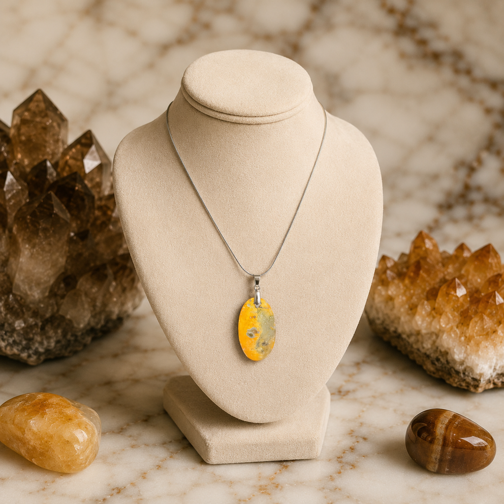Collar Jaspe Abejorro (Bumblebee)