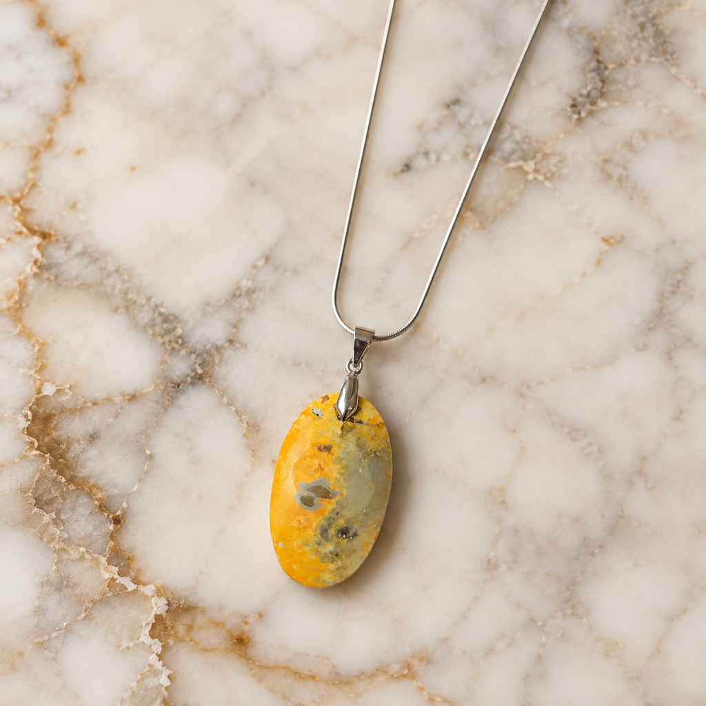 Collar Jaspe Abejorro (Bumblebee)