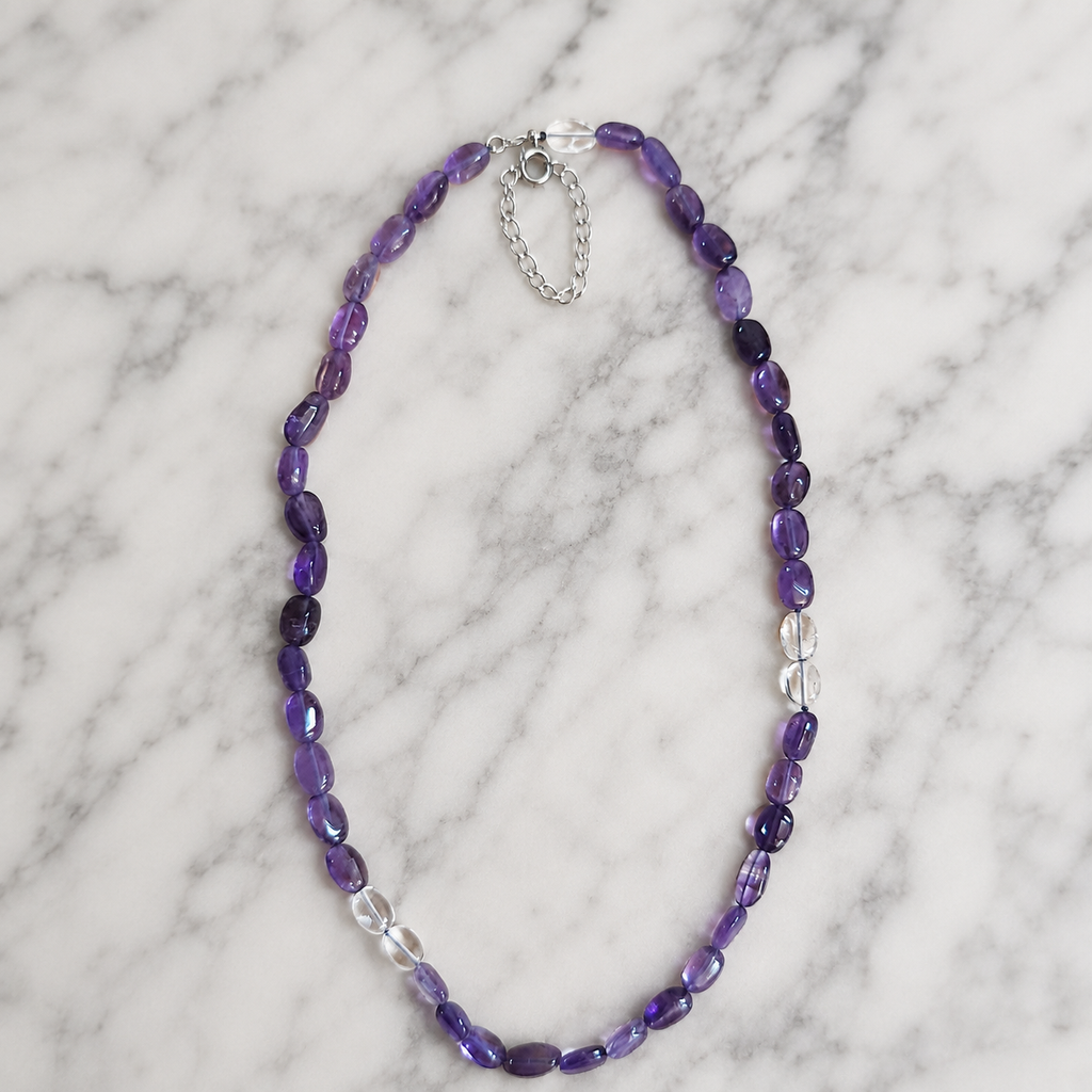 Collar Amatista Nuggets