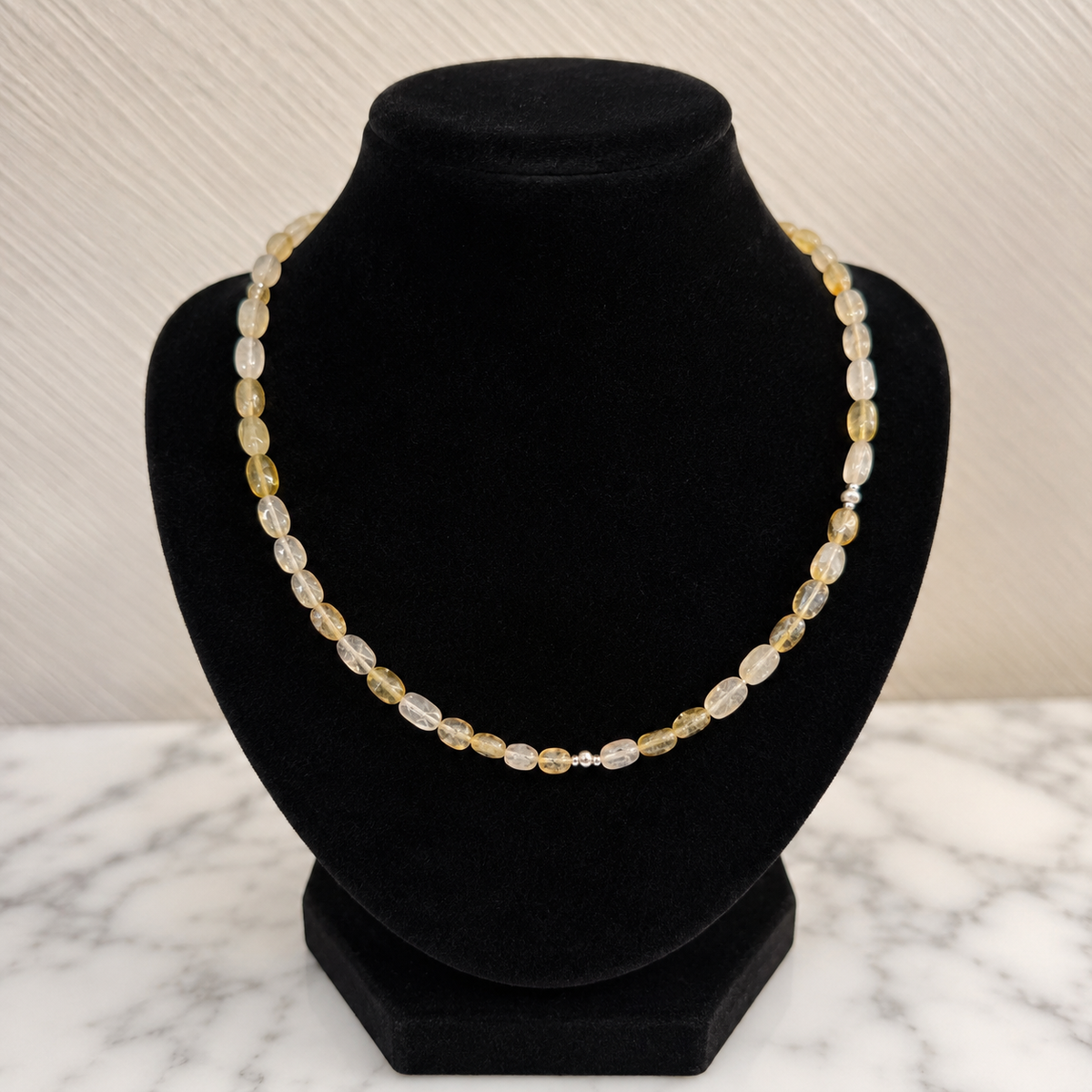 Collar Cuarzo Rutilado con Plata .925