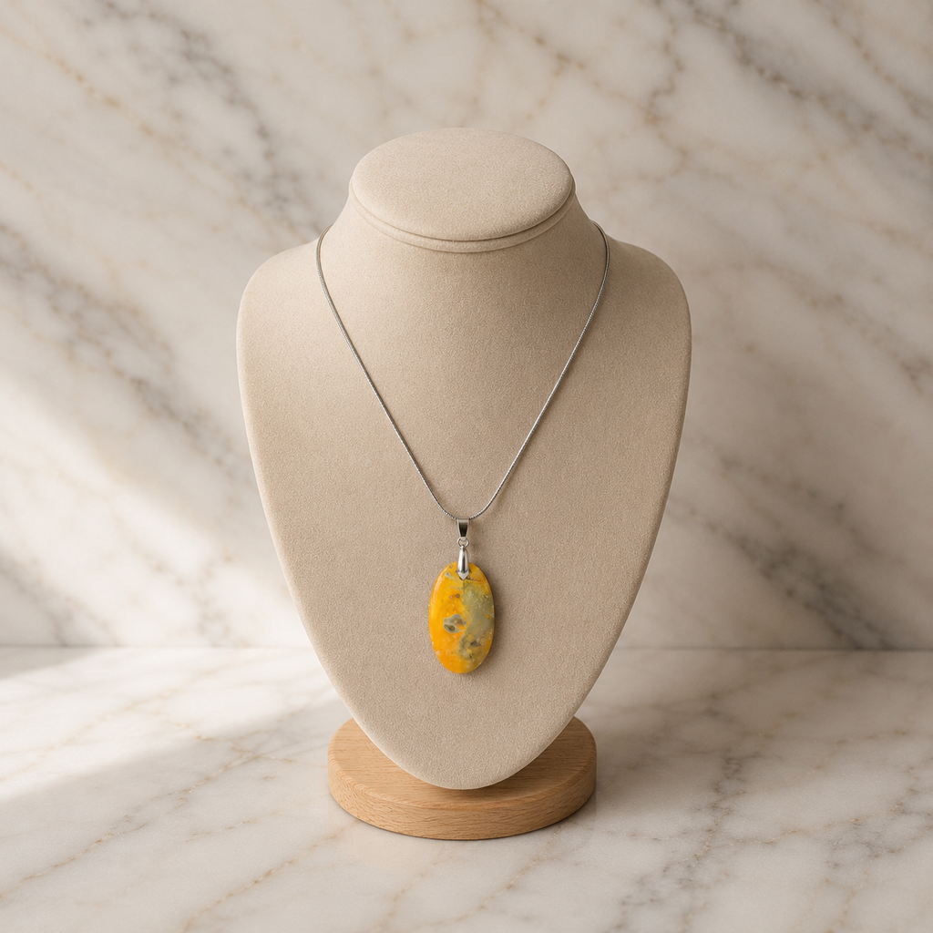 Collar Jaspe Abejorro (Bumblebee)