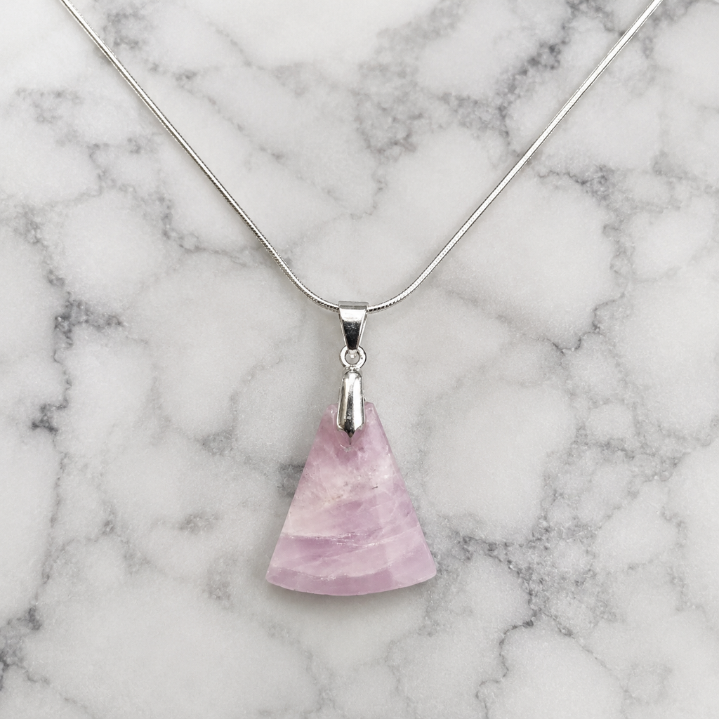 Collar Kunzita Rosa