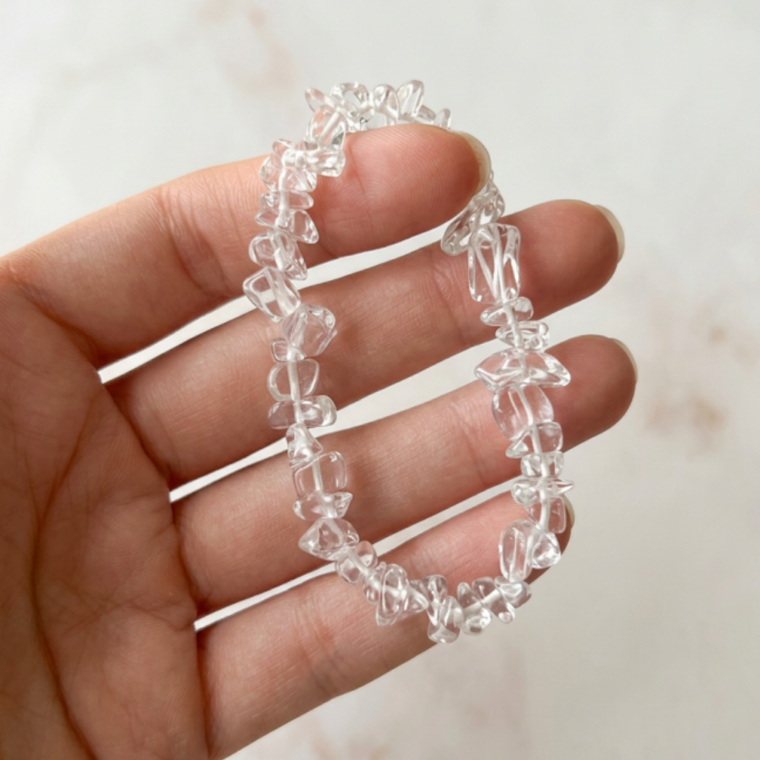 Pulsera Cuarzo Blanco