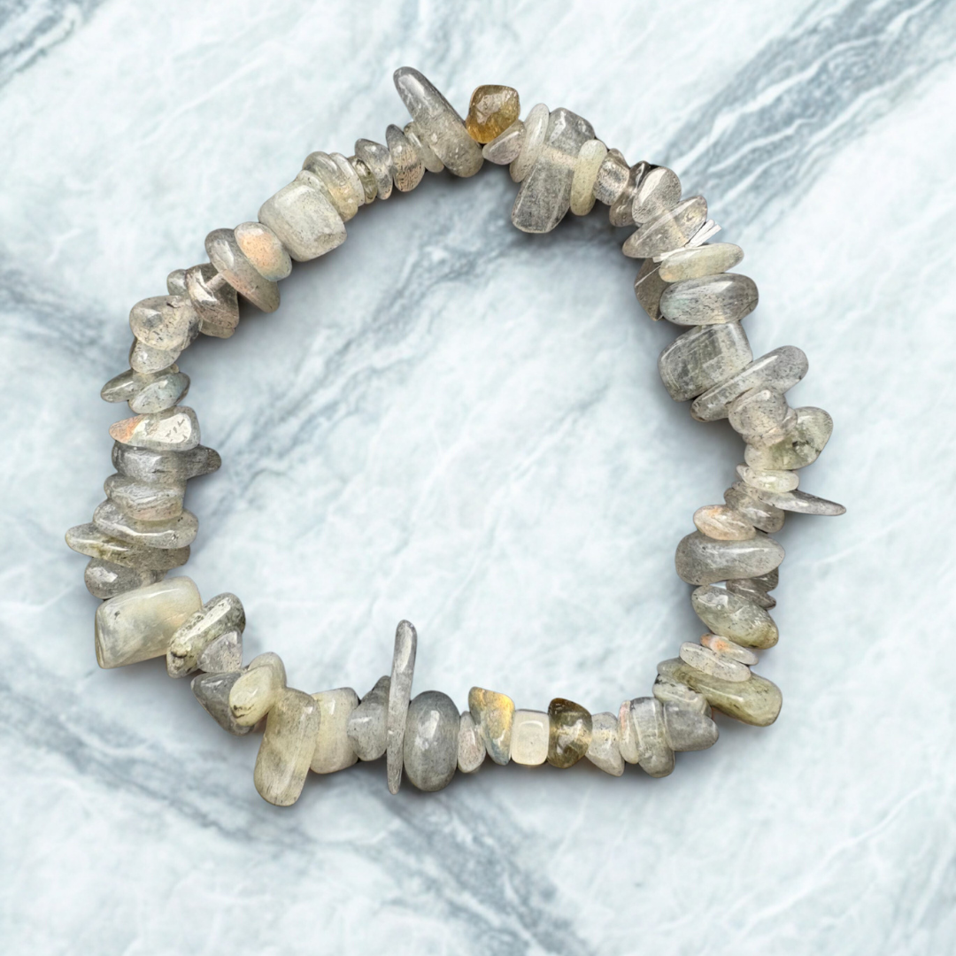 Pulsera Labradorita chip