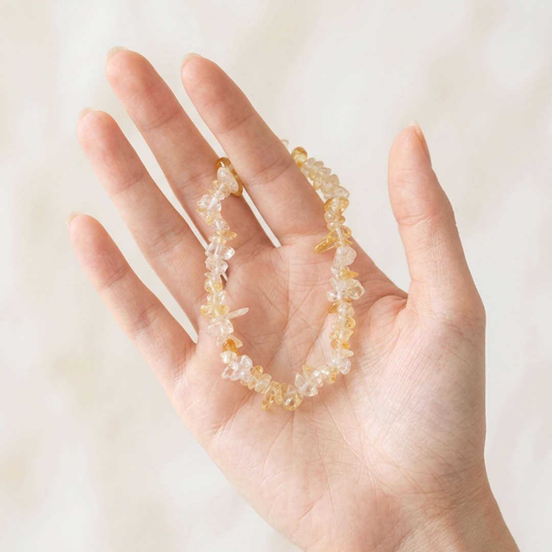 Pulsera Citrino Chip